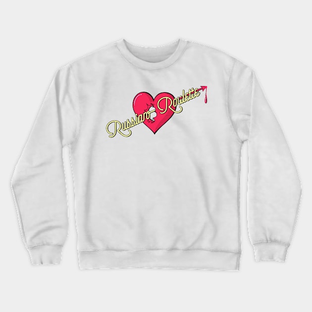 Red Velvet Russian Roulette Crewneck Sweatshirt by Genessis